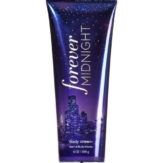 Bath & Body Works Forever Midnight Body Cream 8oz Perfumed