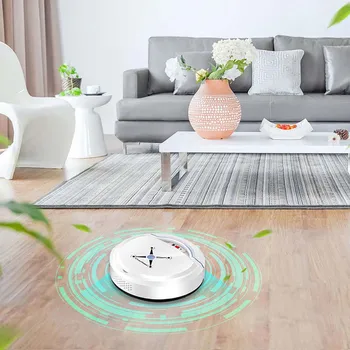 

Robot Vacuum Cleaner For Home Office Rechargeable Auto Sweeping Dirt Dust Smart Mop Floor Corners Dust Cleaner Sweeper Washing