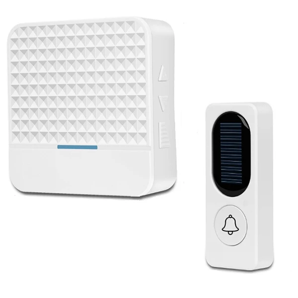 

Wireless Smart Door Bell 300M Remote Waterproof Solar Power Doorbell for Home Security