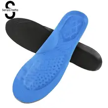 Senza Fretta, 1 пара, унисекс, тянущаяся дышащая обувь, мягкая, облегчающая боль, Беговая Подушка, амортизационные стельки, подкладка, вставка X0653