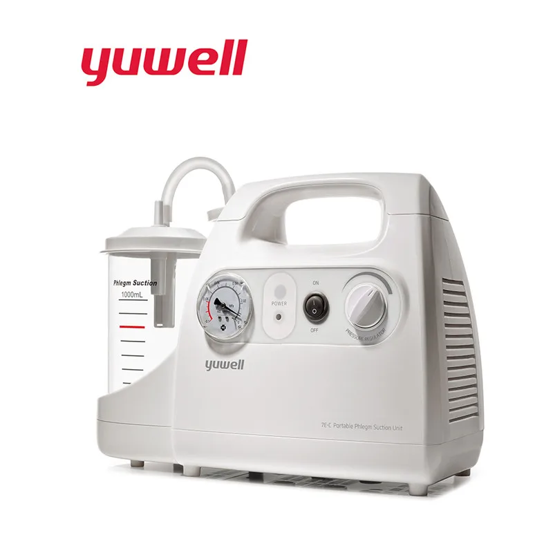 

CPAP 7E-C Portable Sputum Attractor Vacuum Phlegm Suction Unit Electric Medical Emergency Sputum Aspirator Machine Equipment