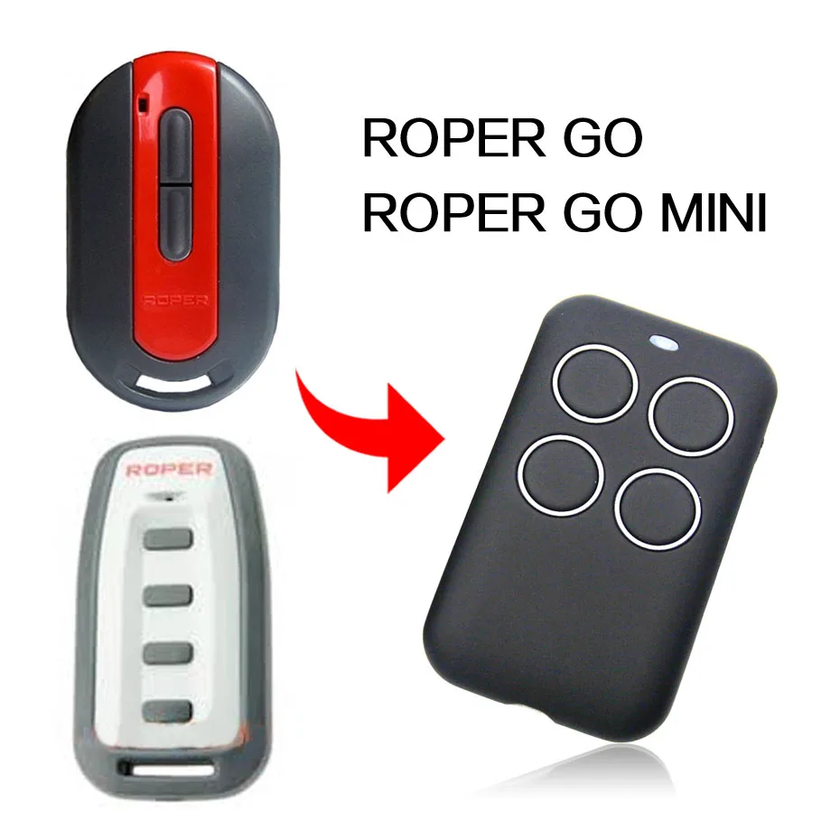 

ROPER GO MINI remote control universal gate garage remote control ROPER remotes duplicator 433.92MHz