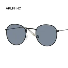 Ретро овальные солнцезащитные очки для мужчин и женщин, фирменный дизайн, UV400, Ретро стиль, металлическая оправа, солнцезащитные очки для мужчин и женщин, Lunette De Soleil Homme