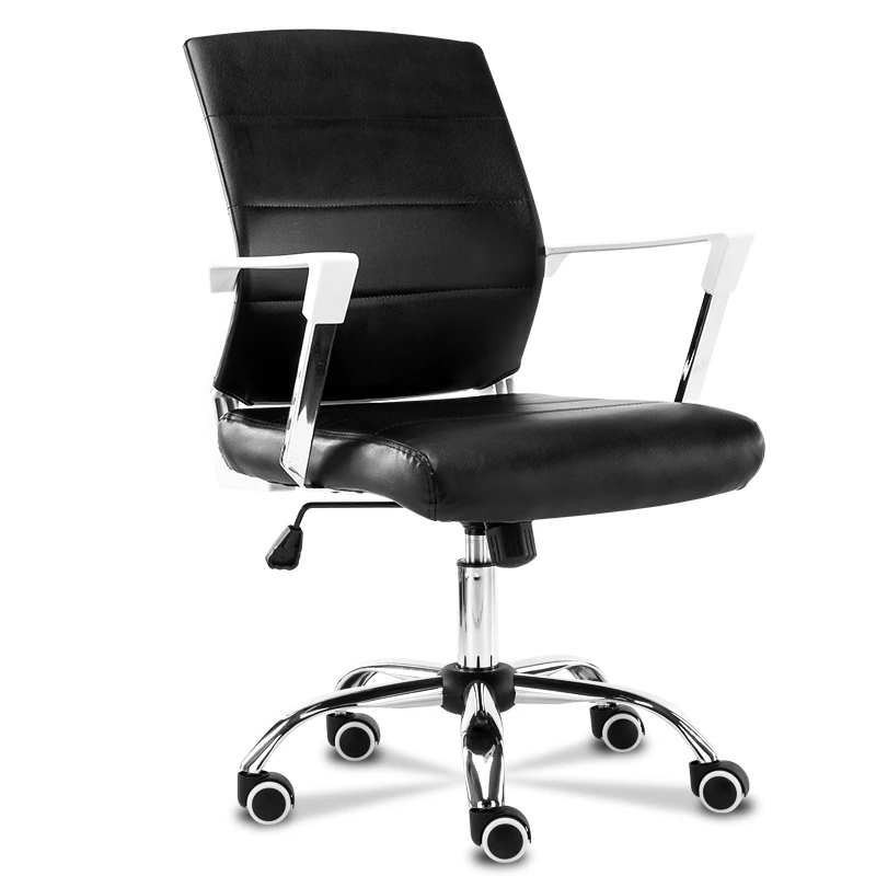 

Simple Modern Fashion Computer Chair Leisure Lifting Office Chair Thicken Cushion Swivel Staff Meeting Chair
