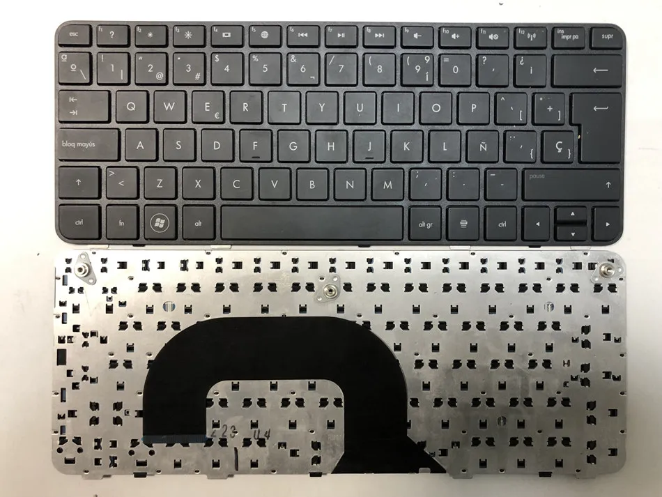 Испанская клавиатура для ноутбука HP Pavilion DM1-4000 DM1-3000 3115 м 3125 большой винт черный SP