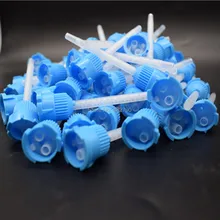 50 шт. 1:1 сопла для смешивания эпоксидная смола AB клей акриловый клей картридж смешанный наконечник эпоксидная статическая смесительная насадка аппликатор