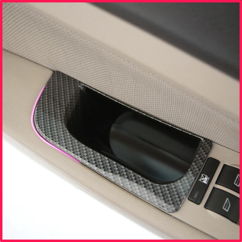

2Pcs/Set Car ABS Armrest Container Door Storage Box Handle Boxes Case For Ford Focus 2 MK2 2005 - 2011 Accessories