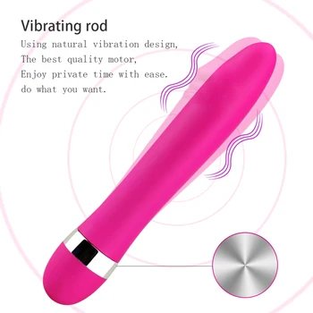 Big/Mini Dildo Vibrator Av Stick Vibrator G Spot Pussy Massager Magic Wand Vibration Women Sex Toy Female Vagina Masturbation 2