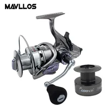 Mavllos 4000 6000 катушка для ловли карпа 11BB соотношение 6,3: 1/4. 1:1 емкость лески 0,40 мм/220 м Макс Драг 18 кг катушка спиннинга для соленой воды