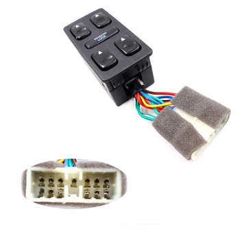 

Front Left Driver Side Electric Power Master Window Switch For 1992 1993 1994 Hyundai Elantra Galloper 93570-28001 9357028001