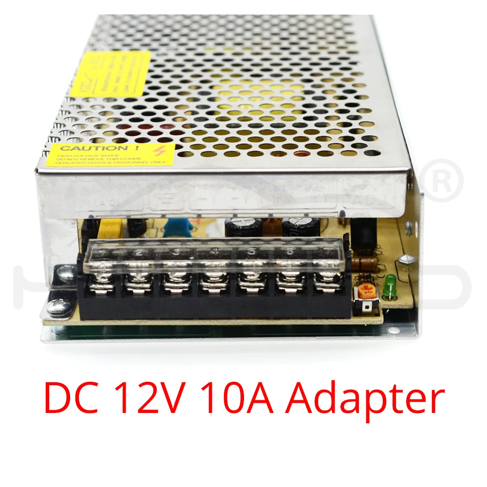 AC 110 V-240 V DC/DC 12V 10A драйвер преобразователя 12V светодиодный трансформатор Питание переключения адаптер для 5050 3528 2835 светодиодный полосы