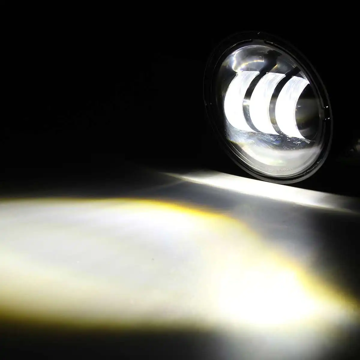 

2Pcs 4Inch Fog Lights For Jeep for Wrangler Jk for magnum for Chrysler Offroad Car Round Led Projector Lens 4'' White Lamp