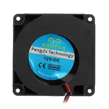 12 V 40*40*10mm турбо гидравлический охлаждающий вентилятор с XH2.54-2P проволокой для 3D-принтера