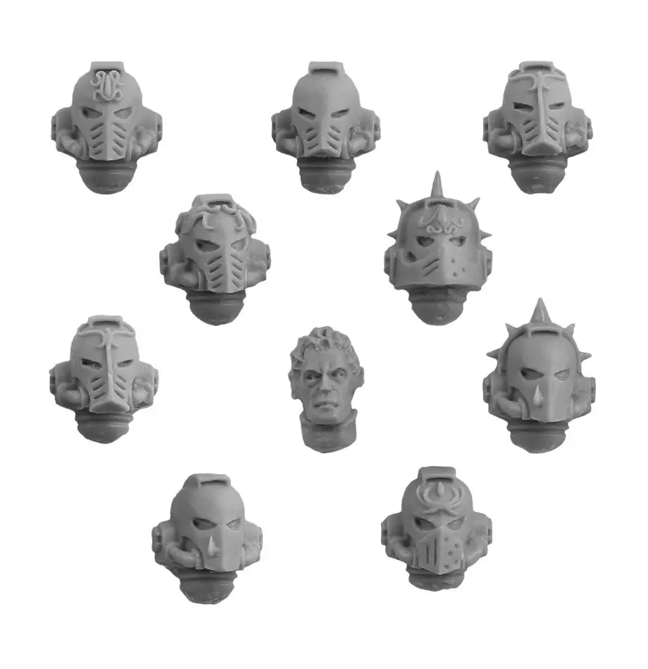 Blood Angels heads