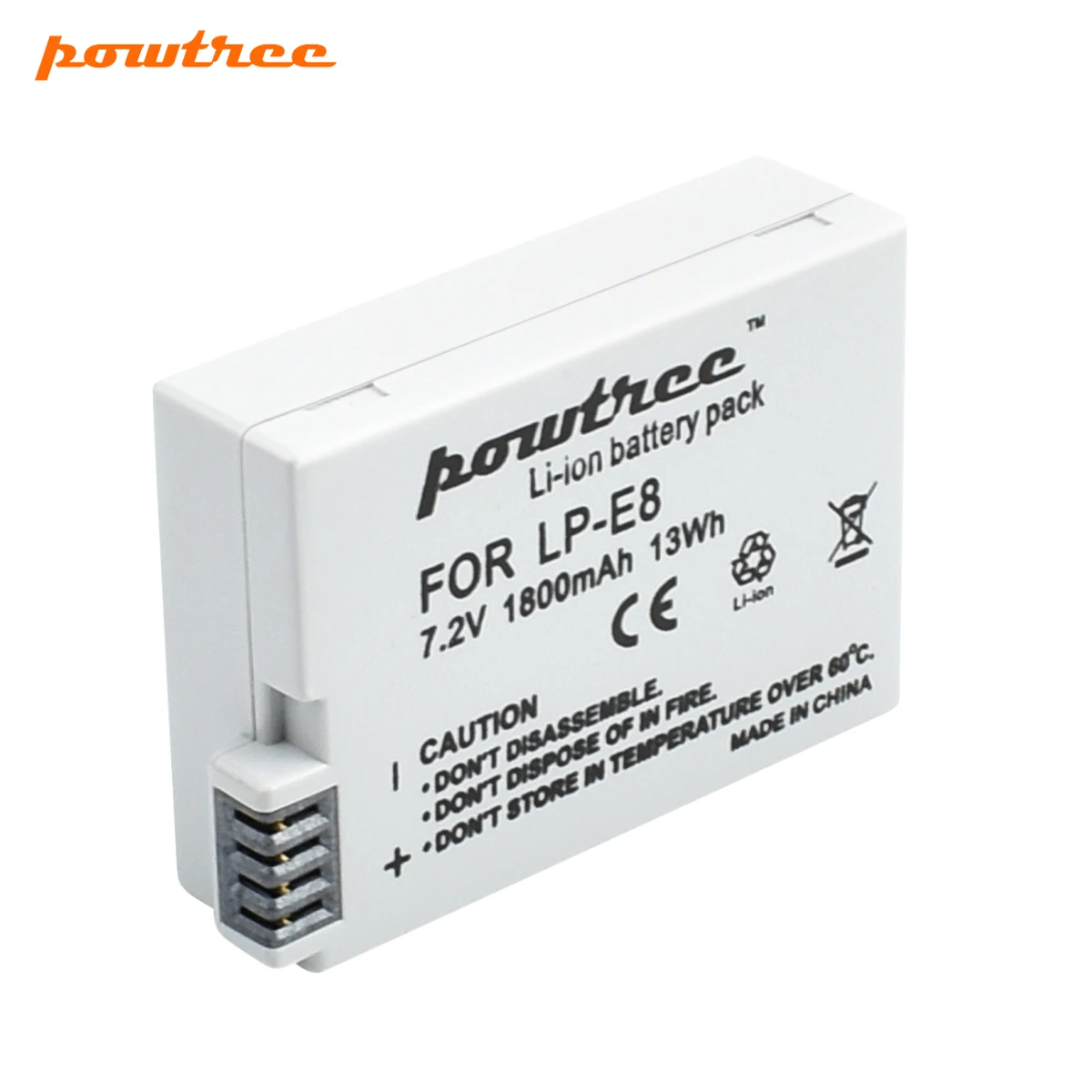 Powtree 2X1800 mah LP E8 LPE8 Батарея Batterie Акку для Canon EOS 550D 600D 650D 700D X4 X5 X6i X7i T2i T3i|Комплекты