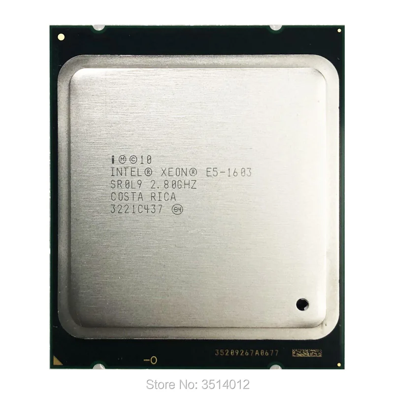 

Intel Xeon E5-1603 E5 1603 2.8 GHz Quad-Core Quad-Thread CPU Processor 10M 130W LGA 2011
