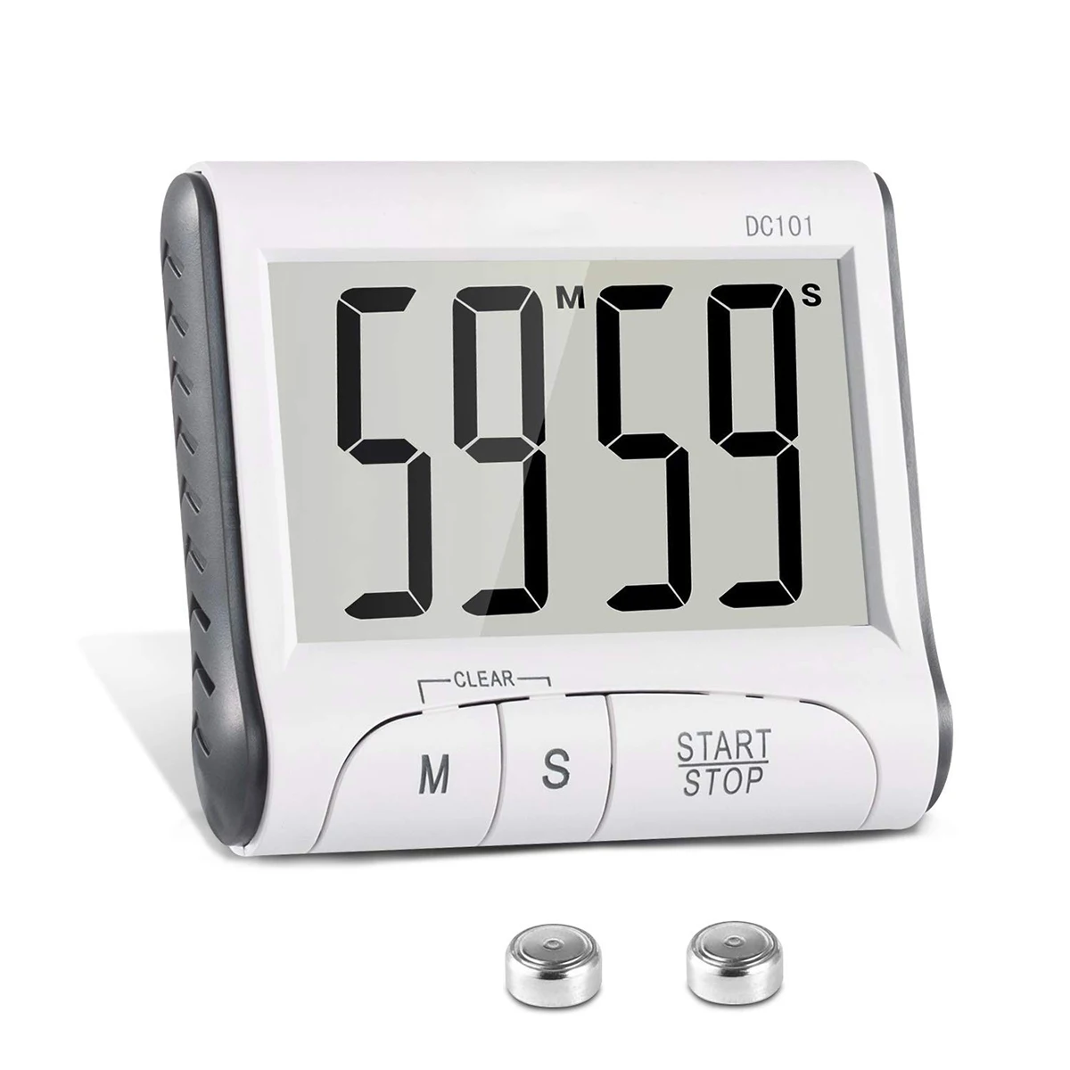 

Digital Kitchen Timer Stopwatch Cooking Timer Alarm Clock With Big Screen Loud Sounding Alarm Magnetic Back Panel