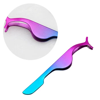 

Eyebrow Tweezer Grafting Stainless Steel Anti-Static Precision Eyelash Applicator Tools Fake Eyelashes Tweezers Makeup Tool