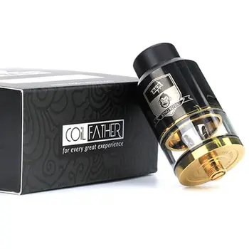 

Coil Father King RDTA Style 810 RDA RTA 3.5ml Capacity 47mm Vaporizer Tank For Electronic Cigarette Box