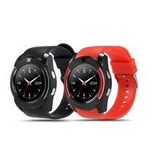 

V8 Bluetooth Smart Watch Support SIM / TF Card Camera Anti-lost Business Smart Watch for Android iOS Smartphone Phone Watch