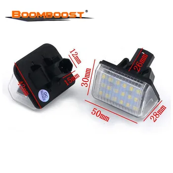 

18LED Car Styling Car LED Number License Plate Light Auto Parts Accessories for Mazda CX-7/Speed 6/CX-5/Station Wagon 2pcs