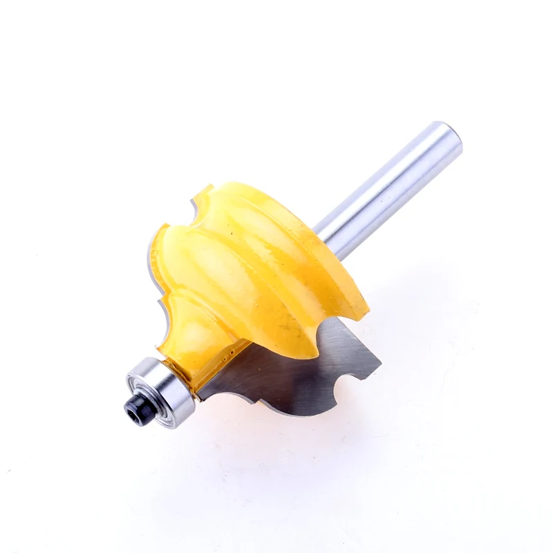 1PC 8mm Shank Classical & Bead Molding & Edging Router Bit - Tenon Cutter for Woodworking Tools - C