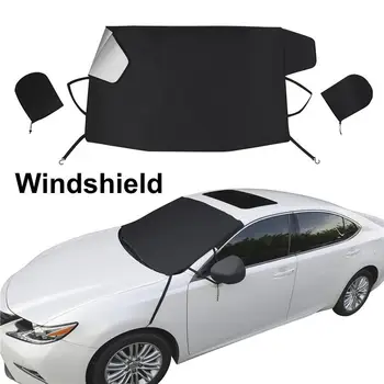 

Car Windshield Protect Snow Waterproof Cover Ice Frost Sunshade Protector Windshield Snow Cover Car Snow Cover With Mirror Cover