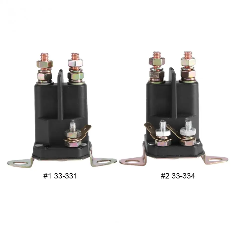 

3 Pole Universal Starter Solenoid Switch 12V For MTD 109946 146154 1753539 AM138497 Solenoid Relay Switch