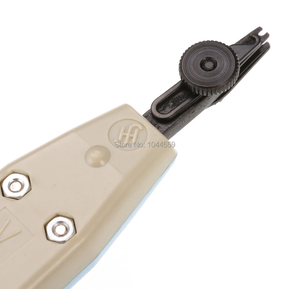 Ethernet Network Patch Panel Faceplate Punch Down Tool Professional Telecom Blue Tools Punch Down Tool - 4