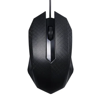 

3-Button USB Optical Wired Mouse with 1.1M Cord Compatible with Windows 7/8/10/XP MacOS