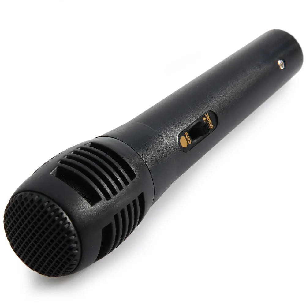 Zeepin Dynamci Microphone with 1.5m Cable Uni-directional microphone pattern no batteries required With on / off switch