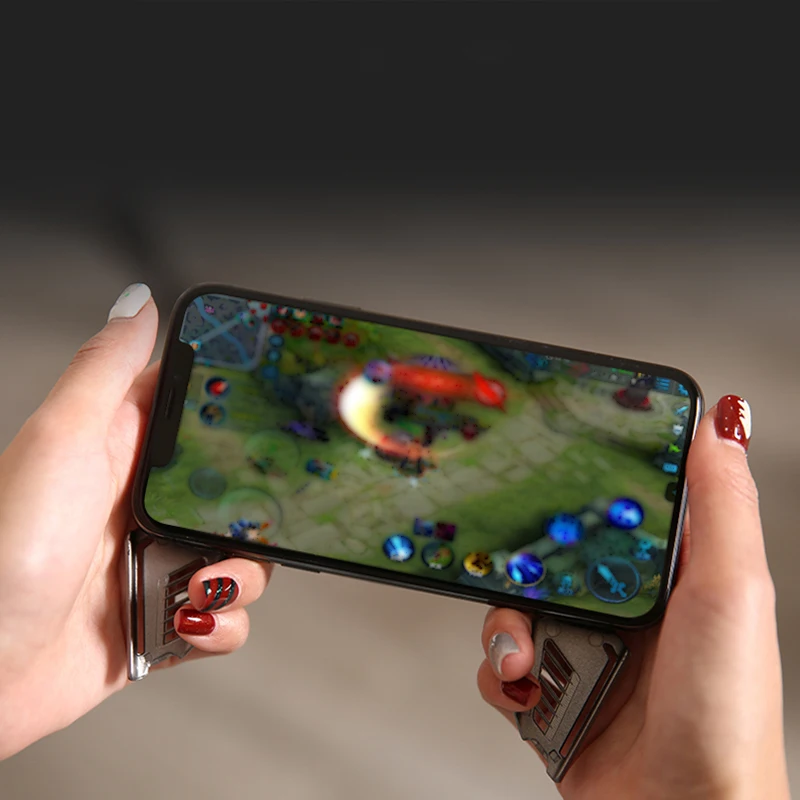 

Metal Phone Holder Gaming Handle Grip for iPad Mini Tablet Smartphone Android IOS System Phone Holder Hand Shank Accessories