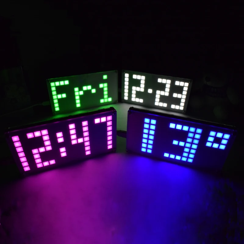 1 шт. DIY DS3231 сенсорный ключ управления яркость Регулируемый большой размер точка