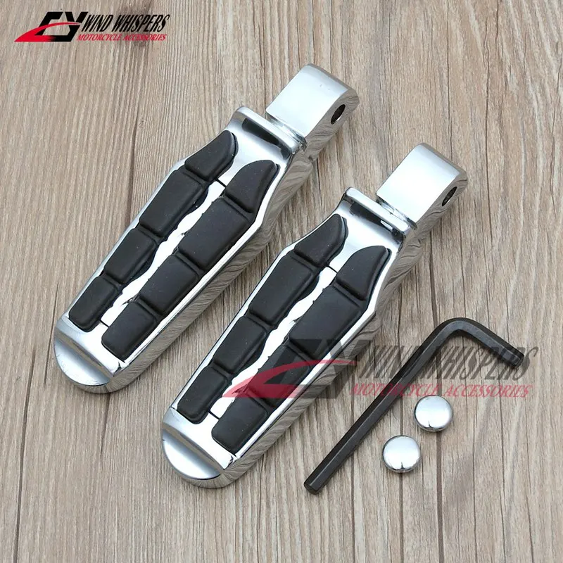 

Motorcycle modified Front Rear Footrests Foot pegs Pedals For Honda VTX 1300 1800 Magna Shadow Aero 250 750 1100