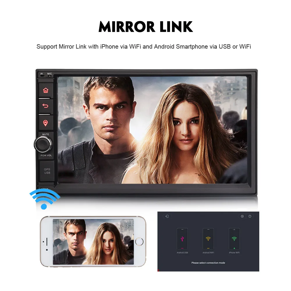 Discount Double din Quad Core Autoradio Android 8.1 Car Multimedia Player GPS Radio NAVI DAB+ Bluetooth RDS DVR 4G WiFi DTV DVB-T2 OBD 1