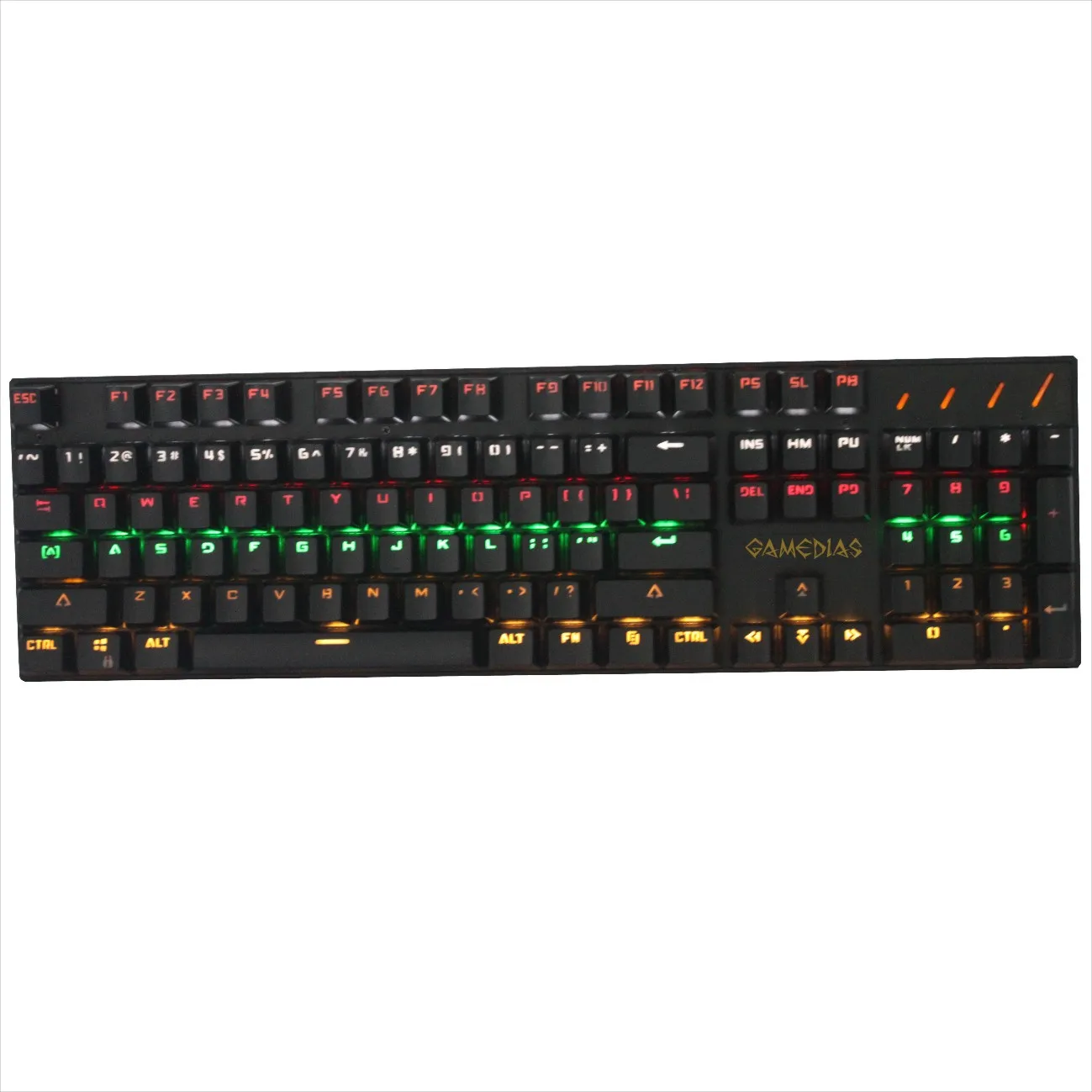 

HOT-Gamedias K10 Notebook Desktop Gaming Rgb Lighting Mechanical Keyboard