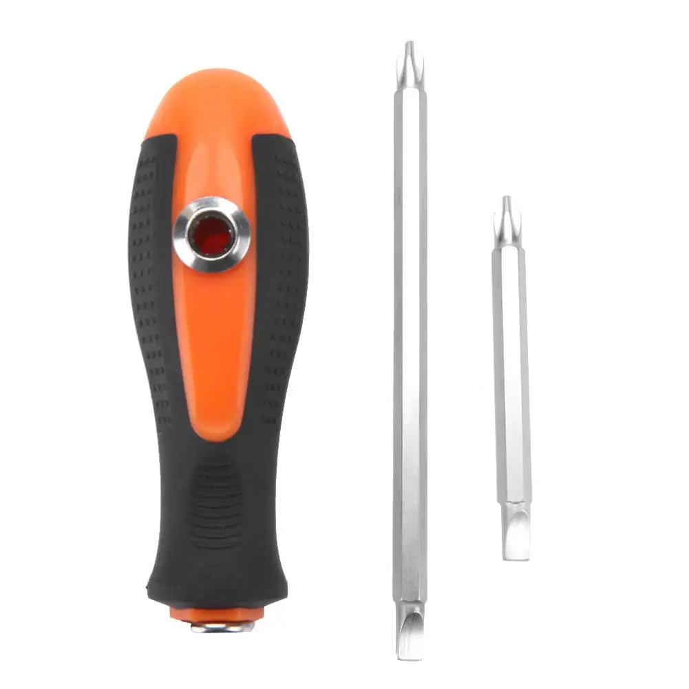 

3 in 1 Multifunctional Screwdriver Magnetic Cross and Slotted Screwdriver Double Ended