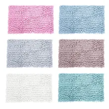 Синель Противоскользящий водопоглощающий нескользящий коврик для ванной комнаты 50x80 см