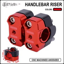 Мотоцикл Универсальный 22 мм 28 мм руль жир бар стояк зажим для KTM YAMAHA SUZUKI HONDA KAWASAKI Husqvarna Байк мотокросс