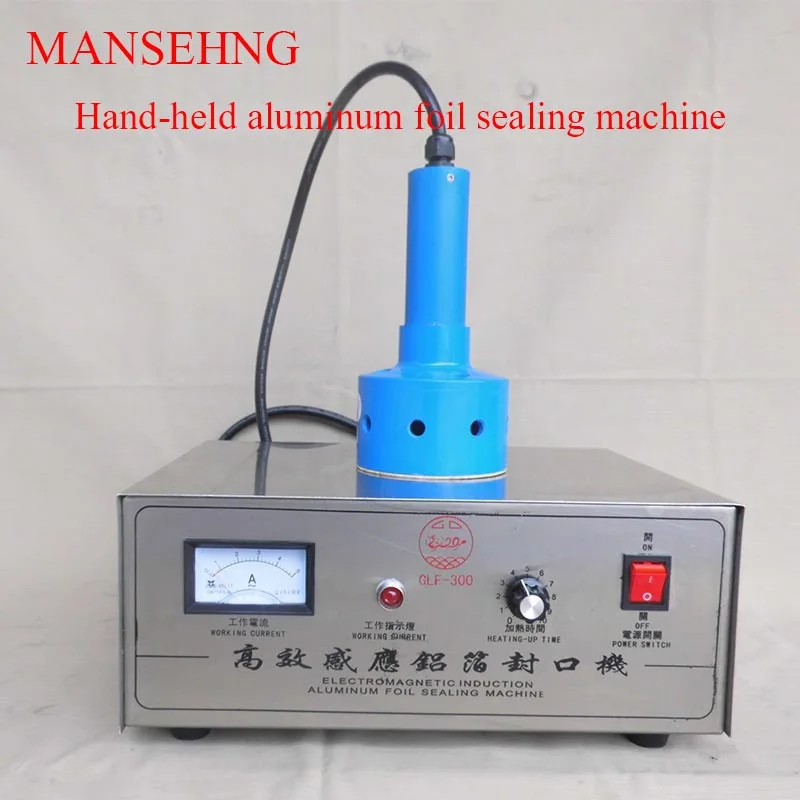

Hand-held aluminum foil sealing machine for 15-65mm cap