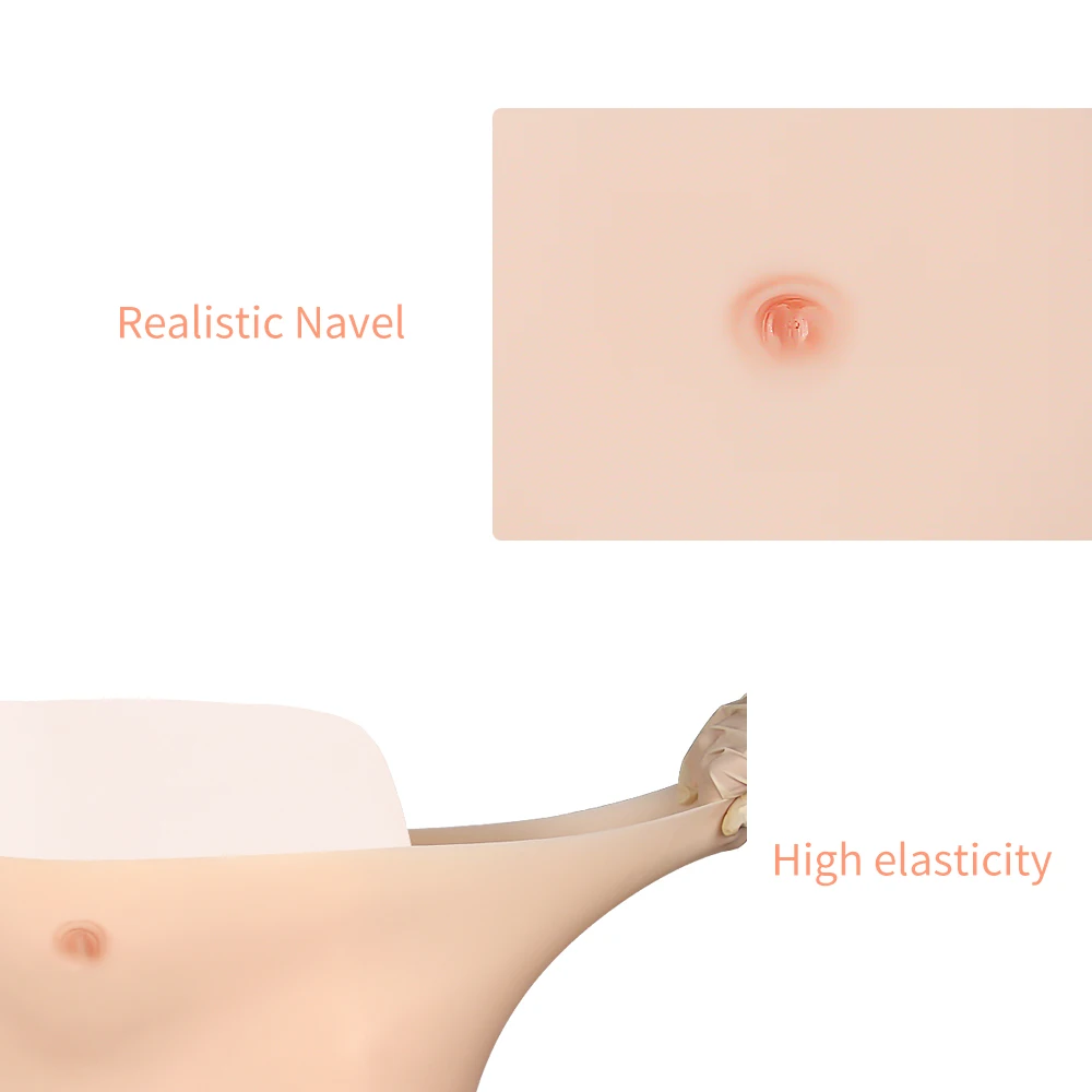 KOOMIHO Silicone Increase Hip 5-Point Pant Crossdressing Enhancer Ass Pussy Underwear Shaper Hip Up Transgender Drag Queen 2G
