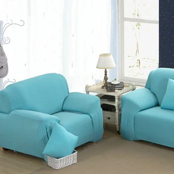 

Stretchy Chair Loveseat Sofa Cover Pure Slipcover Cushion Sofa Case Anti-dust Sofa Wrap Pet Hair Dust Damage Protector 32