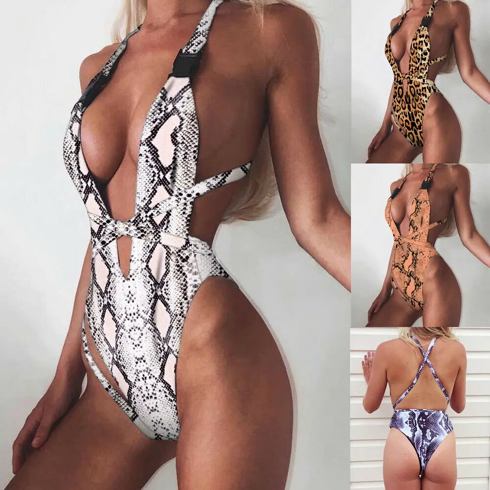 

2019 women's ultimate temptation sexy leopard bikini set