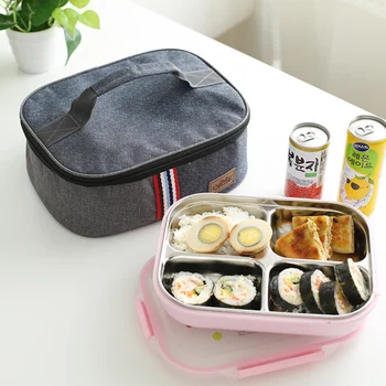 

Food Picnic Cooler Box Portable Insulated Thermal Lunch Bags Tote Bag Oxford Multifunction Storage Container