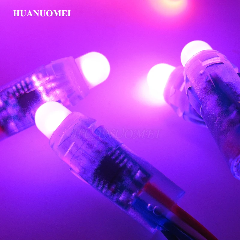 50 шт./лот светодиодный модуль WS2811 UCS1903 SM16703 5 В 12 мм|led pixel|rgb led pixelpixel ws2811 |