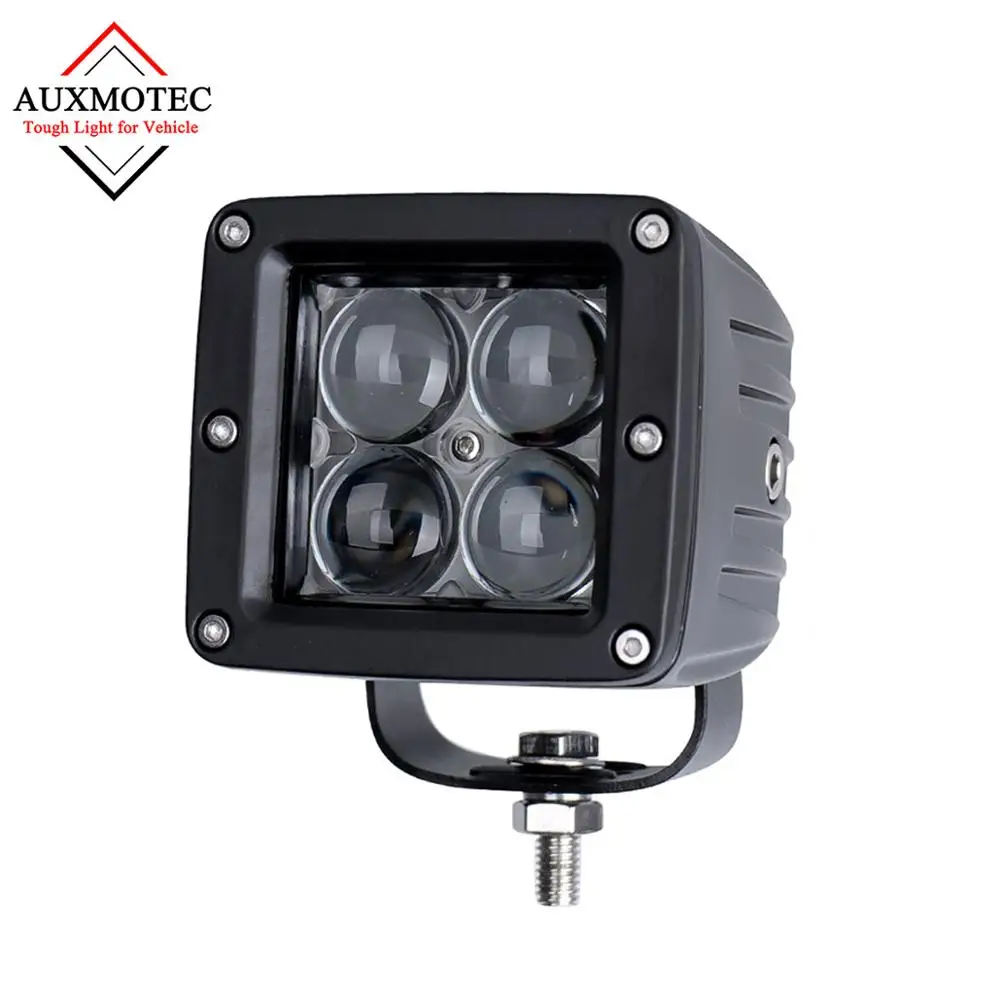 

40W 5D Spot Led Work Driving Light 12V 24V Off-road Round Cannon Light for 4X4 4WD ATV UTV Truck Pickup Beam SUV Boat Offroad
