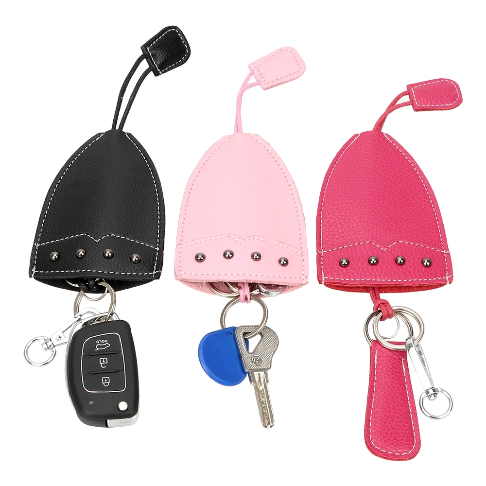 

Universal Wallet Leather Car Key Holder Key Wallet Key Case Shell Key Case Hanging Ornament