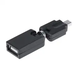 USB 2,0 мужчина к USB 3,0 Женский переходник конвертер адаптер 360 градусов Поворотная ручка поддерживает передачу данных и зарядку