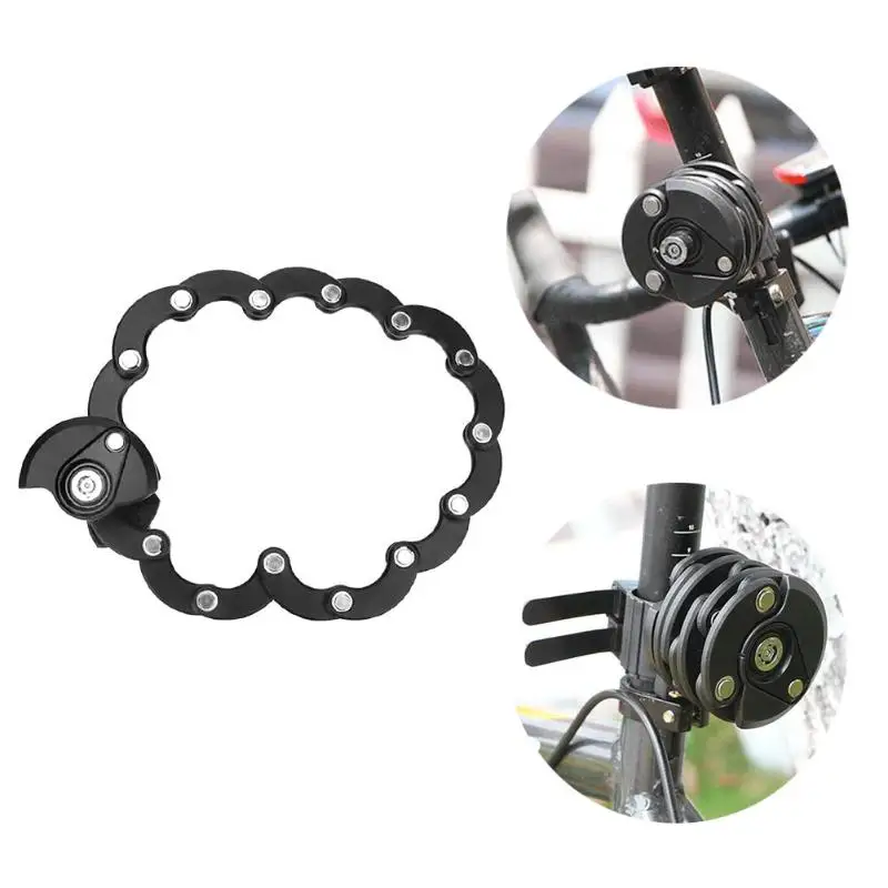 Bicycle Lock Black Cycle Lock Bicycle Accessory Bike Anti Theft