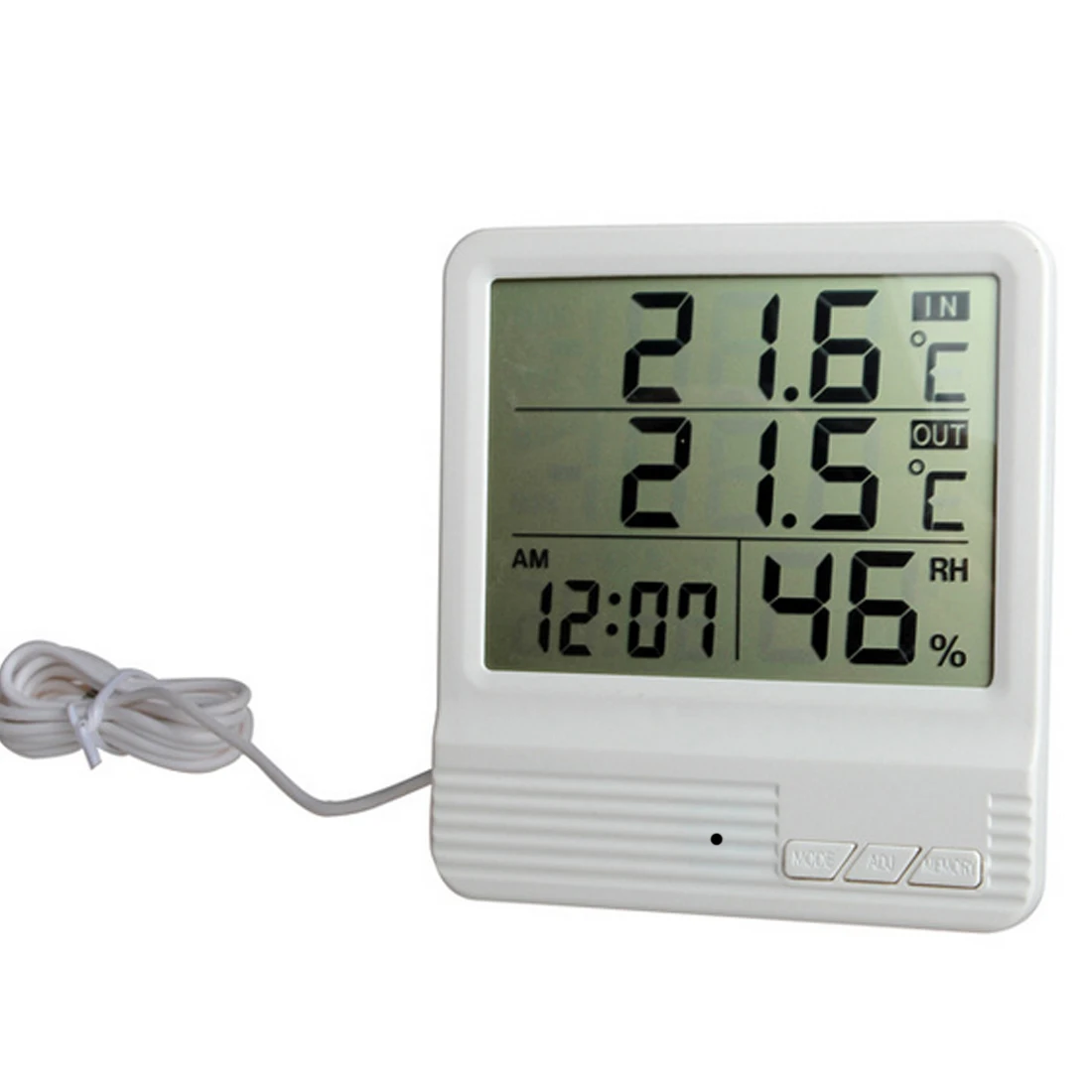 

Digital Thermometer Hygrometer Weather Station Indoor Outdoor Electronic Temperature Humidity Meter Monitor Clock -50-70C